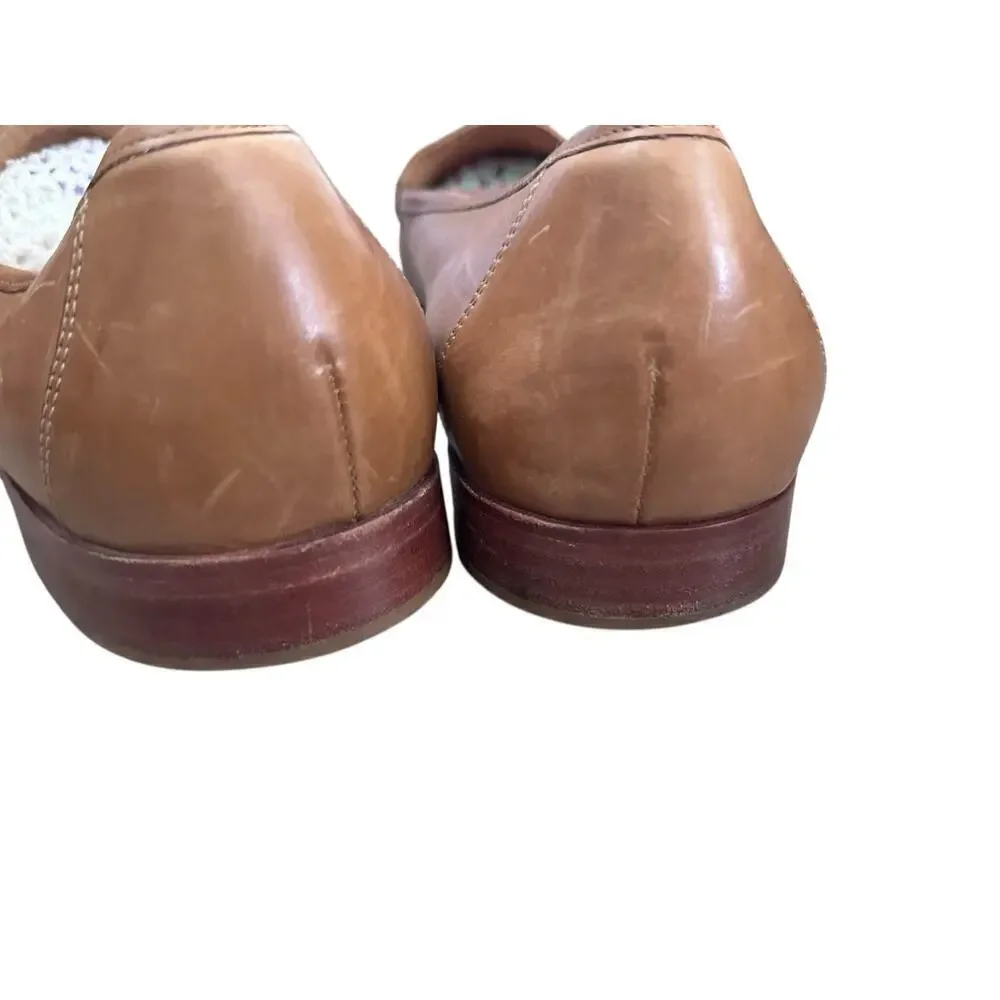 Cole Haan Men's Brown All Leather Horsebit Loafers Size 13M